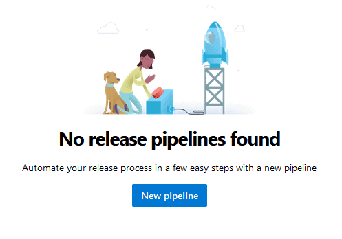 create a new release pipeline