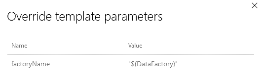 override template parameters