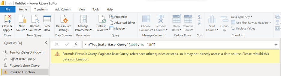 Step 4 - How to Test the Paginate Base Query function